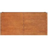  Povišena vrtna gredica boja hrđe 160 x 40 x 77 cm čelik COR-TEN | shoptok.hr