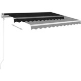  Automatska tenda sa senzorom za vjetar LED 350x250 cm antracit | shoptok.hr