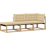  Sekcijski kavč z blazino Bela 241,5 x 83 x 73 cm, (5000269291) | Shoptok.si