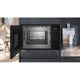 Siemens BE555LMB1 iQ500 ugradbeni uredaj mikrovalni s grillom | shoptok.hr
