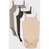 Sinsay Pamučni bodi na naramenice 5 pack | shoptok.hr