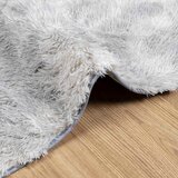 Čupavi tepih s visokim vlaknima NAVARRA srebrnosiva 160x230cm | shoptok.hr