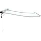  Ručni okvir tende s LED-ima Bijeli 3,5 x 2 m Aluminij | shoptok.hr