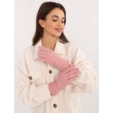 Wool Fashion Italia Gloves-AT-RK-23901.22-light pink | Shoptok.si