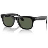Naočare Meta Wayfarer - L - Shiny Black - Green