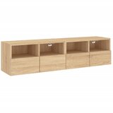  Zidni TV ormarići 2 kom boja hrasta 60 x 30 x 30 cm drveni | shoptok.hr