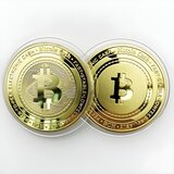 IZMAEL Kovanec Bitcoin CA-13437 - Zlati / Tip2 Cene