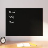  Zidna magnetna ploča crna 80 x 60 cm od kaljenog stakla | shoptok.hr
