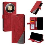 Chameleon Preklopna torbica (WLGO-Lines) za Honor Magic8 Lite, rdeča | Shoptok.si