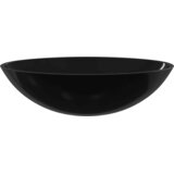  Umivaonik stakleni 50 x 37 x 14 cm crni | shoptok.hr
