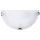 Rabalux alabastro zidna lampa E27 60W bela/hrom Z6DK3MJ