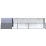 Vanjski kokošinjac 3 x 8 x 2 m od pocinčanog čelika | shoptok.hr