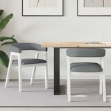  Trpezarijske stolice 2 pcs Bijelo 54 x 57 x 73 cm | shoptok.hr