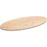  Ploča za stol 90 x 45 x 2 5 cm od masivne borovine ovalna | shoptok.hr