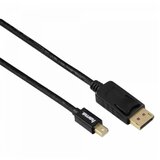Hama kabl mini DP na DP v1.2, 1.8m 4K 60Hz gold plated, double shielded 54563 u