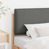  Tapecirani uzglavlje Prirodna i svijetlo siva 100 cm | shoptok.hr
