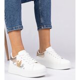Gemre White and gold women's sports sneakers Zelinda Cijene