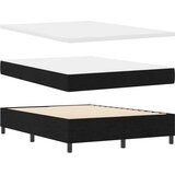 vidaXL Box spring krevet s madracem Crna 140 x 190 cm tkanina | shoptok.hr