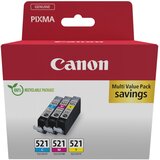 Canon CLI-521 Ink Cartridge Multipack cmy BLISTER, (21090080) Cene