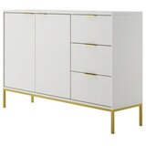  Komoda AUSTIN - bijela - zlatna | shoptok.hr