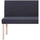  Klupa od poliestera 139,5 cm tamnosiva | shoptok.hr