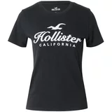 Hollister Majica 'CHAIN' crna / bijela