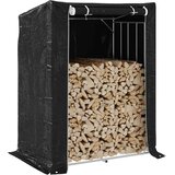 vidaXL Stalak za drva za ogrjev s kišnom navlakom 150x100x200 cm | shoptok.hr