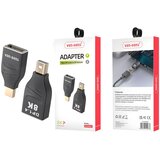 Ven-Dens Čvrsti i izdržljivi 8K adapter - Crna | shoptok.hr