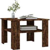  Stolić za kavu boja hrasta 60x60x42 cm od konstruiranog drva | shoptok.hr