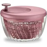 Salatschleuder Spin&Store, Mauve red