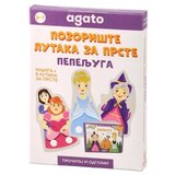 Agato Pico, kartice s pričom i pozorištem lutaka za prste, pepeljuga, 2 - 7 godina Cene