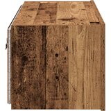 TV stenska omara z LED lučmi staro les 80x35x31 cm | Shoptok.si