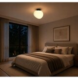 Brilagi Plafonsko svetlo PEBBLES 1xE27/40W/230V prečnik 30 cm crna | Eponuda.com