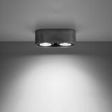  Sollux SL.0882 - Plafonsko svetlo BASIC AR111 2xGU10/40W/230V beton | Eponuda.com