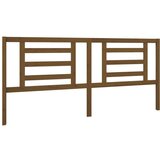  Uzglavlje za krevet boja meda 206 x 4 x 100 cm masivna borovina | shoptok.hr