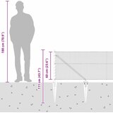  Heksagonalna ograda s stubom 100 x 0,6 m Pocinčani čelik Mreža | shoptok.hr