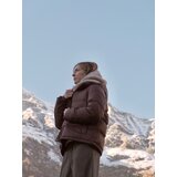 Reserved Prošivena jakna s ispunom od paperja - smeđi | shoptok.hr