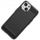 HURTEL Futrola Carbon Shield TPU za Apple iPhone 15 Plus - Crna | shoptok.hr