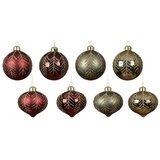 DEKOR DOM dekoracija - hanging bauble glass 8cm 071814 - assorted - kmg ( 045648 ) Cene