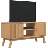 vidaXL TV ormarić OLDEN smeđi 114 x 43 x 57 cm od masivne borovine | shoptok.hr