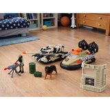 Military Set: Army Helicopter Tank Hovercraft Soldier Base | Shoptok.si