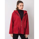 Italy Moda Coat-MI-PL-24512.00X-burgundy | shoptok.hr