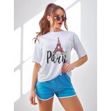 Resti Women's sports set with a t-shirt and shorts Paris | shoptok.hr
