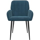  Trpezarijske stolice 6 pcs Baršun Plava 57 x 50 x 85 cm | Eponuda.com