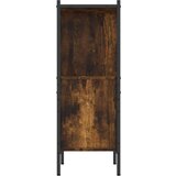 vidaXL Regal za knjige boja hrasta 72x28x77 5 cm od konstruiranog drva | shoptok.hr