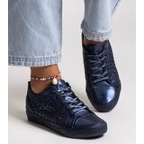 Gemre Navy blue openwork sneakers Safune | shoptok.hr