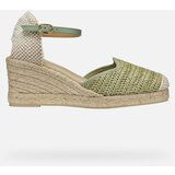 Geox Light green women's sandals Gelsa Low - Women's | shoptok.hr