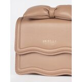 Shelvt Small beige women's handbag with a bow | shoptok.hr