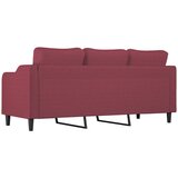  Trosjed od tkanine crvena boja vina 180 cm | shoptok.hr