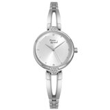  Ženski pierre ricaud quartz swarovski beli srebrni elegantni ručni sat sa srebrnim metalnim kaišem ( p21028.5143qz ) Cene
